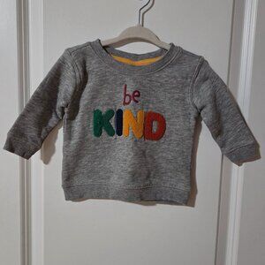 Baby "Be Kind" Sweater, size 3-6 month